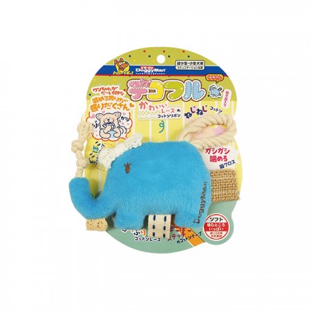 犬貓用可愛天空藍大象玩具