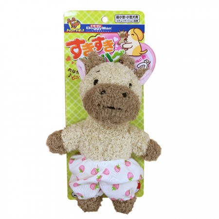 犬用友達毛絨啾啾玩具-長頸鹿之助