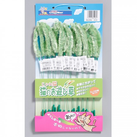 貓用狗尾草綠色逗貓棒-20支裝