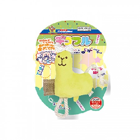 犬貓用草泥馬絨毛玩具M