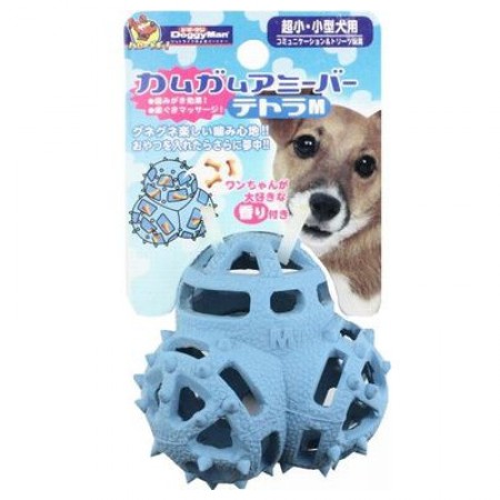 犬用益智橡膠玩具-藍色寶鼎M