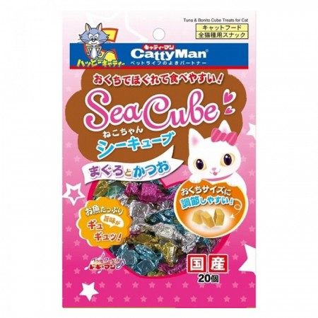 貓用鮪鰹魚海洋方塊