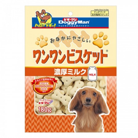 犬用厚乳消臭餅乾 180g