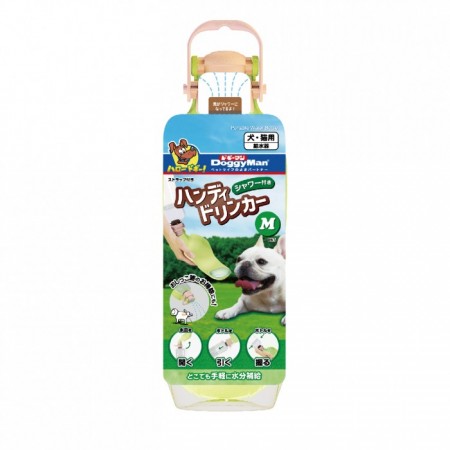 犬貓用輕巧便攜式水壺-湖水綠 M