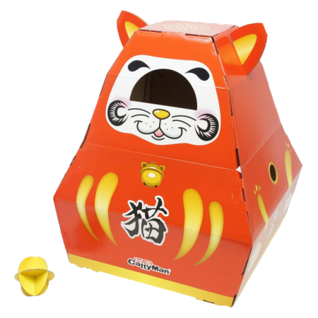 貓屋折疊遊玩箱-不倒翁