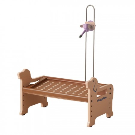 犬用可拆洗4段調整餐桌飲水器套組-S