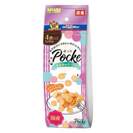 犬用四連雙味雞肉起司 60g