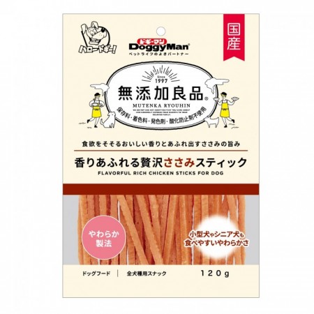犬用無添加良品雞肉條 120g