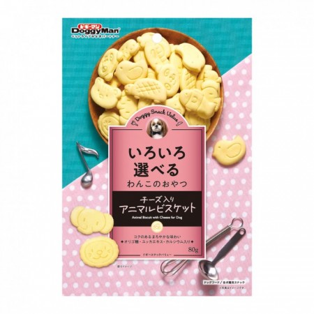 犬用起司動物造型消臭餅乾