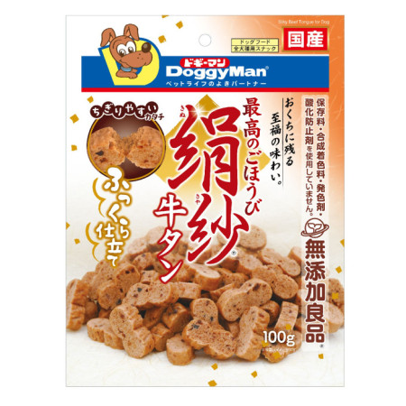 犬用絹紗牛舌塊100g