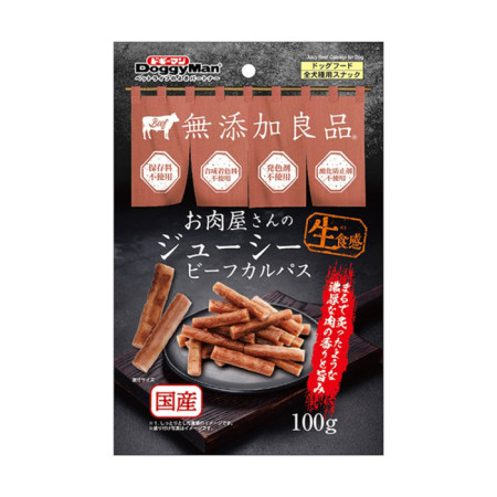 無添加JUICY肉舖牛肉條 100g