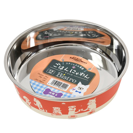 狗狗餐酒館不銹鋼止滑碗S