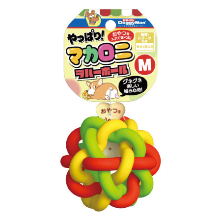 犬用通心粉橡膠球M
