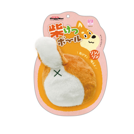 犬用玩具球-柴犬屁屁