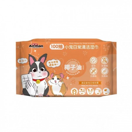 小寵日常清潔濕巾 100入