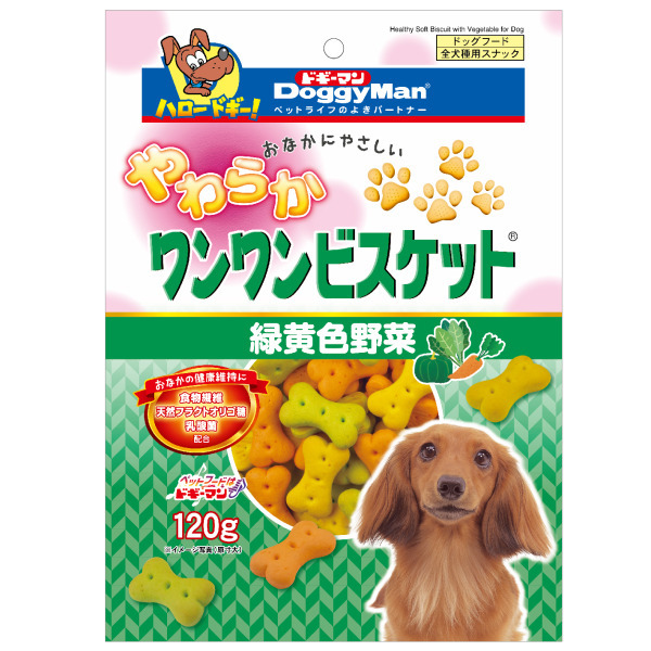 犬用野菜迷你軟餅乾 120g