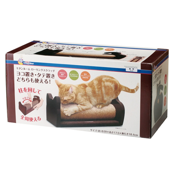 貓咪造型兩用直立/落地貓抓柱
