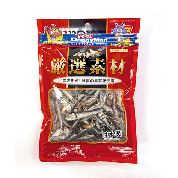 犬貓用嚴選小魚乾4種MIX 100g