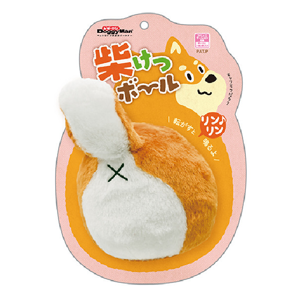 犬用玩具球-柴犬屁屁