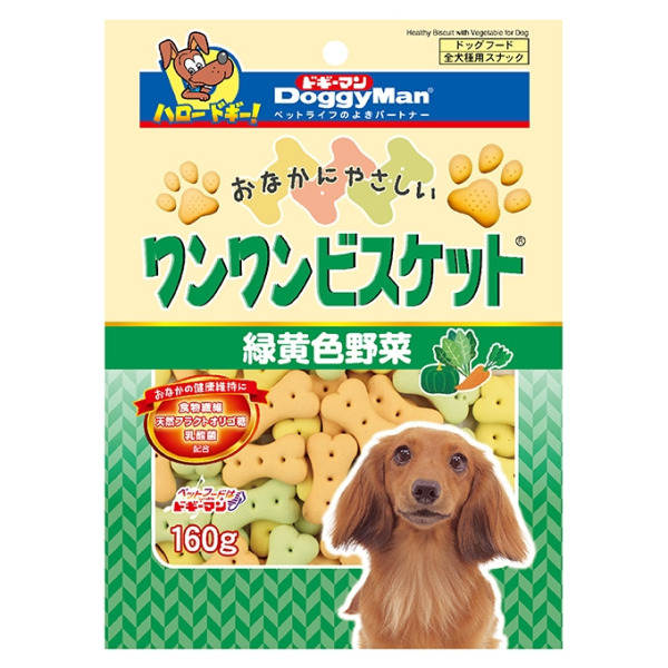 犬用寡糖添加野菜餅乾 160g