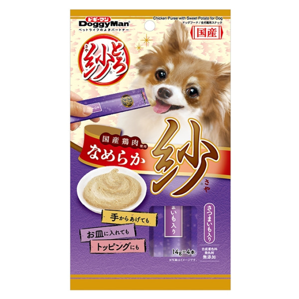 犬用紗雞肉泥 56g (14gX4包)-甜薯