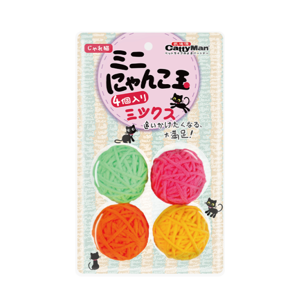 四小丸子貓球 4入