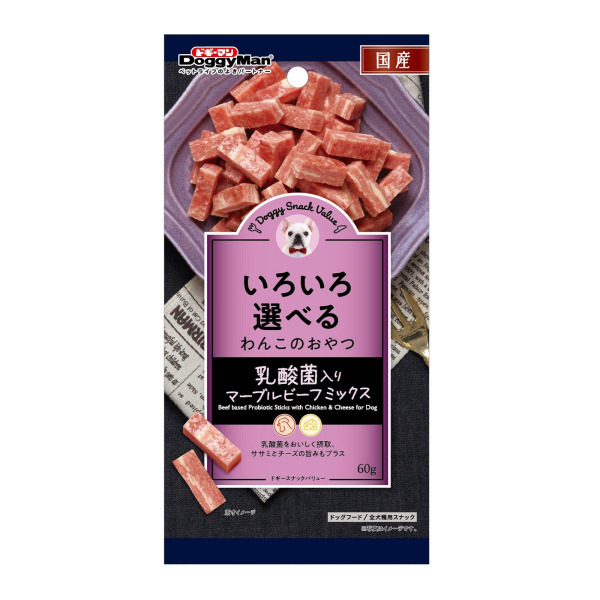 犬用益菌牛肉起司塊 60g