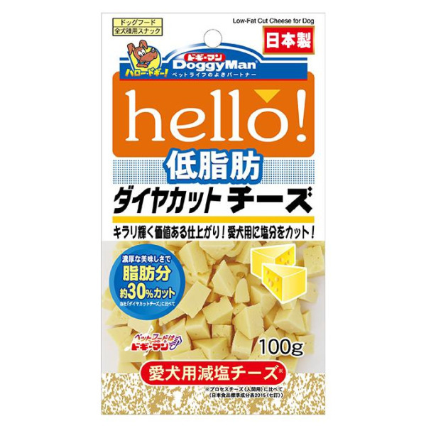 Hello角切低脂起司塊 100g