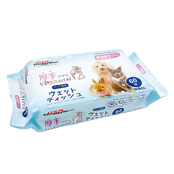 寵物濕巾60抽