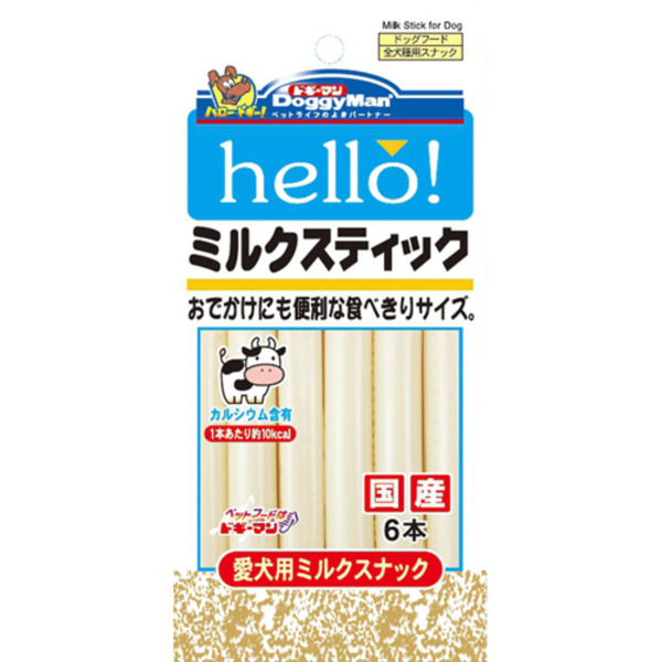 犬用Hello乳香牛奶條6入 70g