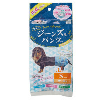 犬貓用牛仔藍防側漏紙尿褲(18入)-S